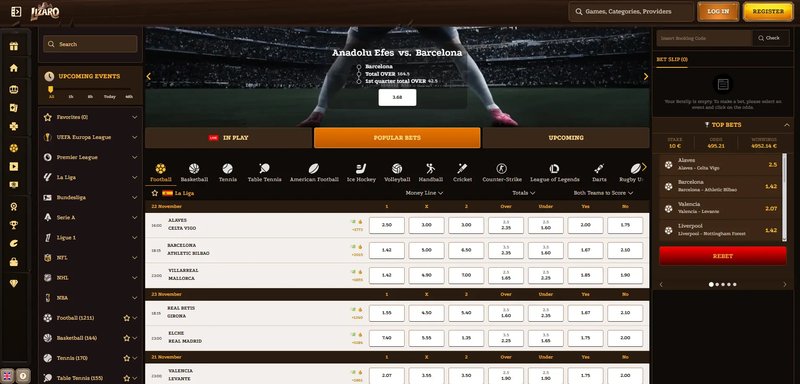 Image: Explore Lizaro Casino: Login, Games, and UK Player Experience